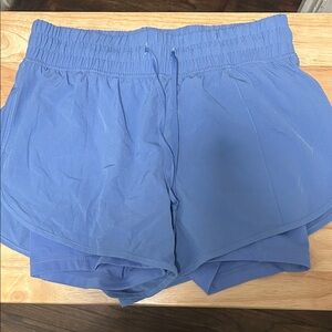 Women's Blue Athletic Shorts